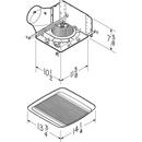 Broan-NuTone White Bathroom Exhaust Fan in White 