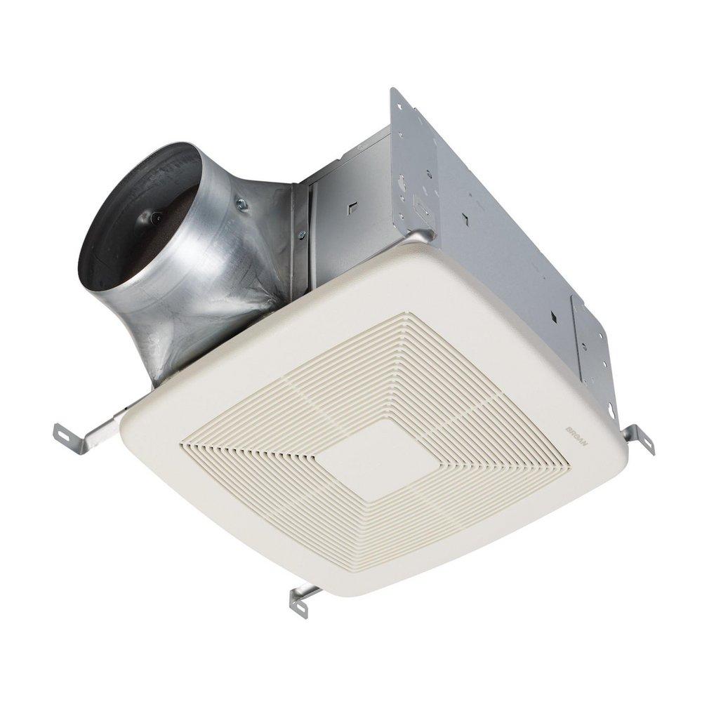 Broan White Bathroom Exhaust Fan in White 