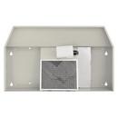 30-INCH DUCTLESS UNDER CABINET RANGE HOOD WITH LIGHT IN WHITE WITH EZ1 INSTALLATION SYSTEM 