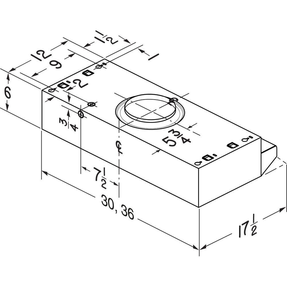30-INCH UNDER CABINET RANGE HOOD WITH LIGHT IN WHITE WITH EZ1 INSTALLATION SYSTEM 