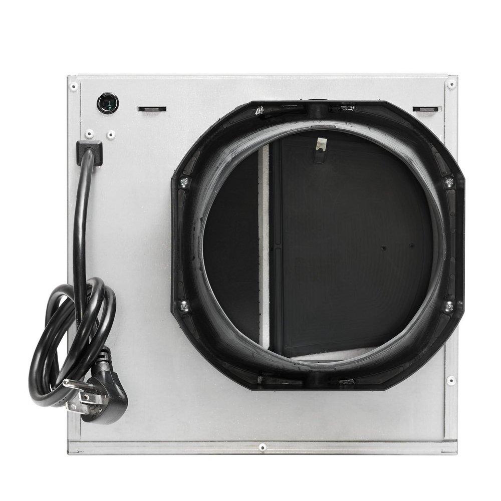 Broan Grey Bathroom Exhaust Fan in Grey 