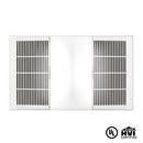 Broan White Bathroom Exhaust Fan in White 