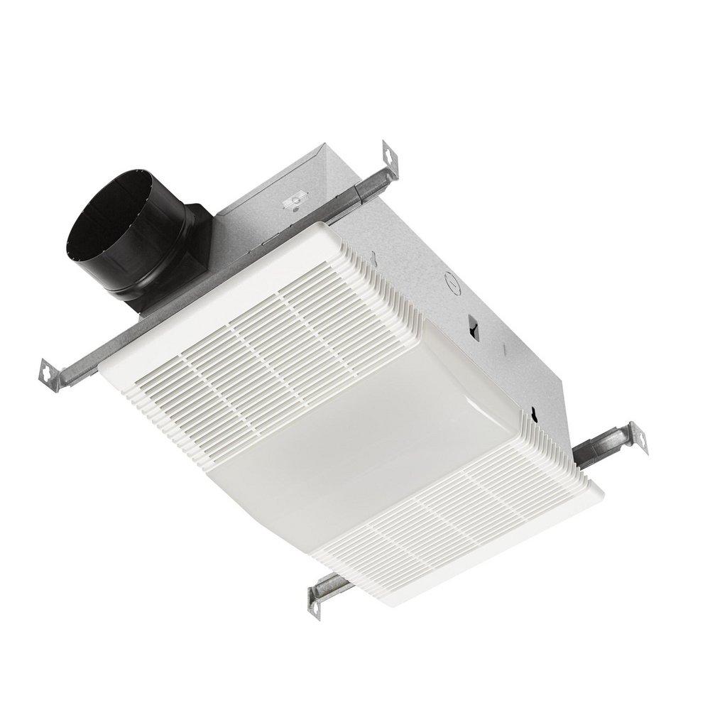 Broan White Bathroom Exhaust Fan in White 