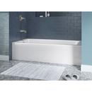 KOHLER White 60 x 30-1/4 in. Soaker Alcove Bathtub in White 