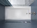 KOHLER White 60 x 30-1/4 in. Soaker Alcove Bathtub in White 