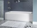 KOHLER White 60 x 30-1/4 in. Soaker Alcove Bathtub in White 