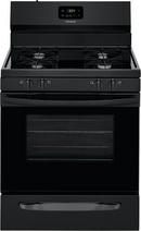 Frigidaire Black 29-7/8 in. Gas 4-Burner Sealed Freestanding Range 