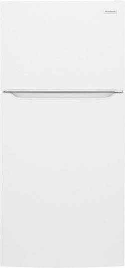 18.3 cu. ft. Top Mount Freezer Refrigerator in White