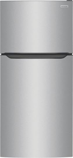 18.3 cu. ft. Top Mount Freezer Refrigerator in Stainless Steel