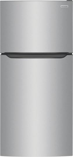 18.3 cu. ft. Top Mount Freezer Refrigerator in Stainless Steel