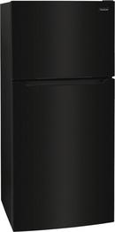 30 in. 18.3 cu. ft. Top Mount Freezer Refrigerator in Black