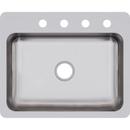 Elkay Lustrous Satin 19-1/2 x 22 in. Stainless Steel Single Bowl Drop-in Kitchen Sink in Lustrous Satin 