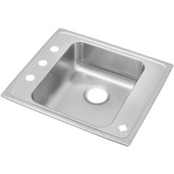 22 x 19-1/2 in. Drop-In Stainless Steel Single Bowl Classroom ADA Sink Kit