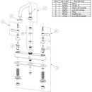 Dayton Satin 25 x 19 in. Stainless Steel Double Bowl Drop-in Kitchen Sink in Satin 