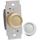 LEVITON Ivory White Universal Single Pole Rotary Dimmer Switch 