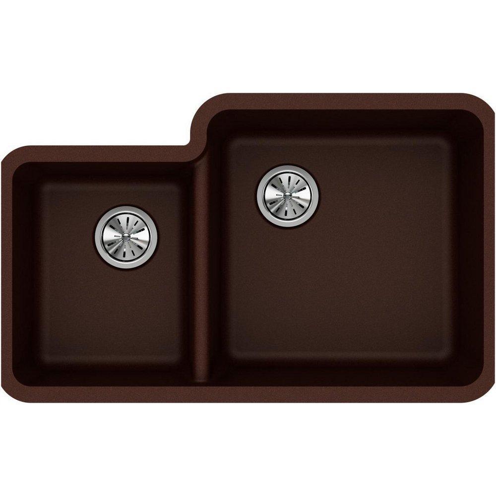 Elkay Lustrous Highlighted Satin 1-Basin Drop-In and Topmount Utility Sink 