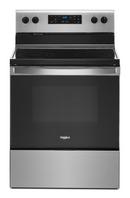 Whirlpool Stainless Steel 29-7/8 in. Electric 4-Burner Smoothtop Freestanding Range 