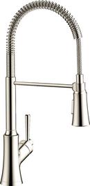 Hansgrohe Polished Nickel Single Handle Kitchen Faucet 