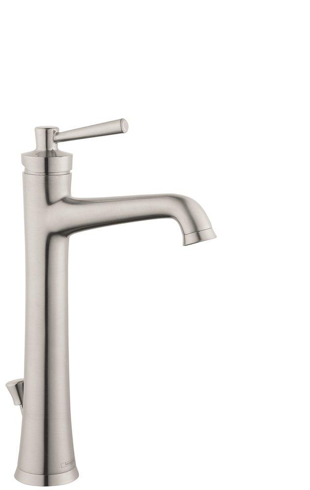 Hansgrohe Brushed Nickel Single Handle Vessel Filler Bathroom Sink Faucet Lever 