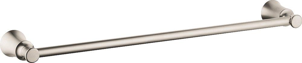 Hansgrohe Brushed Nickel 24 in. Towel Bar 