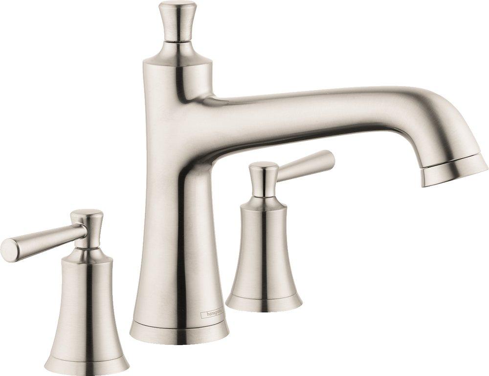 Hansgrohe Brushed Nickel Two Handle Roman Tub Faucet with Trim 