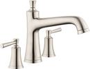Hansgrohe Brushed Nickel Two Handle Roman Tub Faucet with Trim 