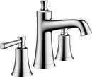 Hansgrohe Chrome Two Handle Widespread Bathroom Sink Faucet Lever 