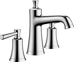 Two Handle Widespread Bathroom Sink Faucet in Chrome