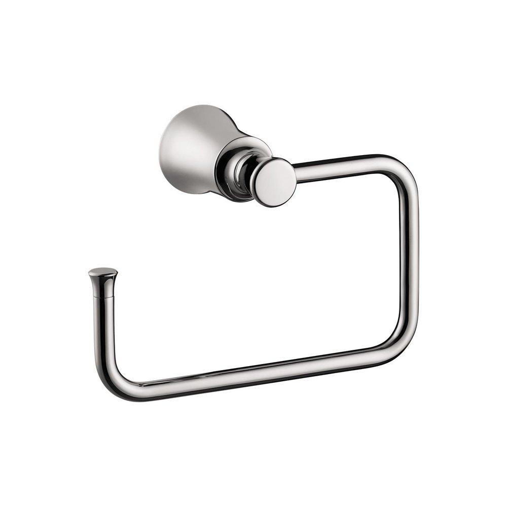 Hansgrohe Chrome Rectangular Open Towel Ring 