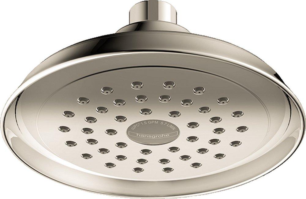 Hansgrohe Polished Nickel Single Function Full Showerhead 