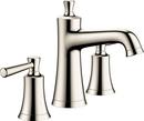 Hansgrohe Polished Nickel Two Handle Widespread Bathroom Sink Faucet Lever 