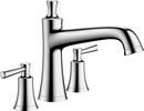 Hansgrohe Chrome Two Handle Roman Tub Faucet with Trim 