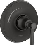 Hansgrohe Matte Black Single Handle Wall Mount Bathroom Sink Faucet Lever 