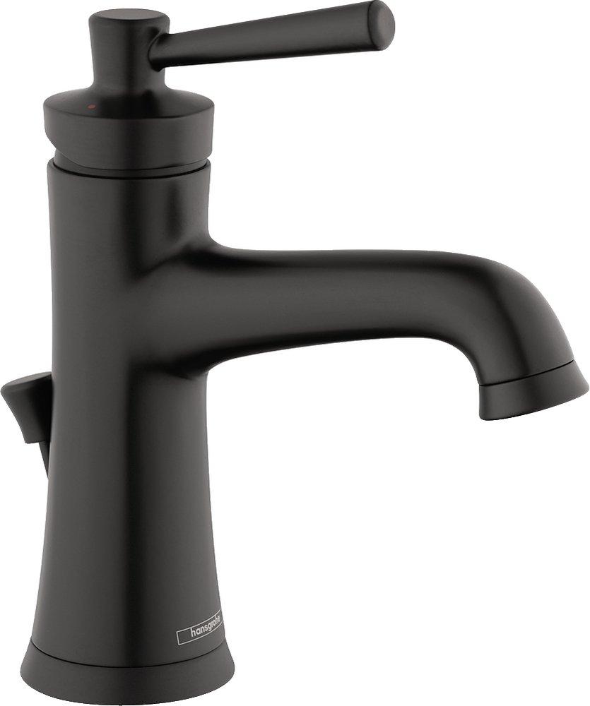 Hansgrohe Matte Black Single Handle Monoblock Bathroom Sink Faucet 