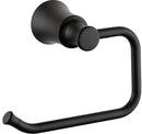 Hansgrohe Matte Black Wall Toilet Tissue Holder 