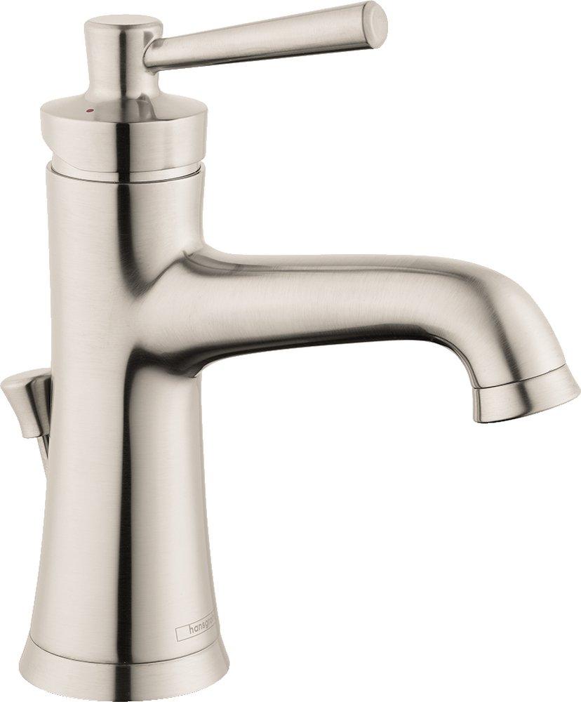 Hansgrohe Brushed Nickel Single Handle Bathroom Sink Faucet Lever 