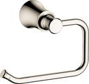 Wall Toilet Tissue Holder in Polished Nickel