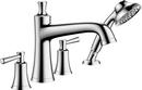 Hansgrohe Chrome Two Handle Roman Tub Faucet with Trim 