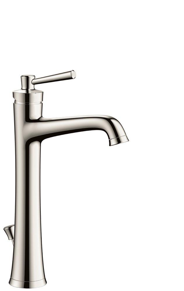 Hansgrohe Polished Nickel Single Handle Vessel Filler Bathroom Sink Faucet Lever 