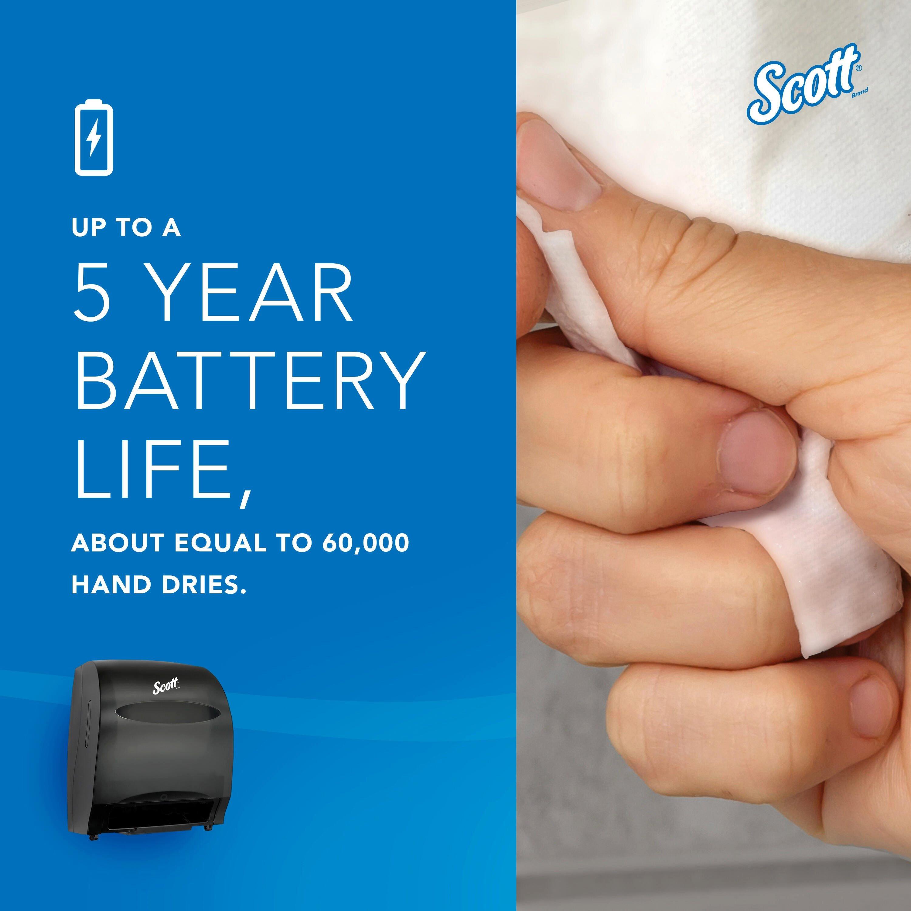 Scott&reg; Smoke Electronic Towel Dispenser 