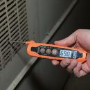 Klein Tools Black 5-41/50 in. -40 to 572 Deg F (-40 to 300 Deg C) Thermometer 