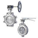 FNW&reg; High Performance Stainless Steel Lug-Style Butterfly Valve with RPTFE Seat and Lever Handle 