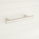 1/2 x 8 in. Brass Cabinet Pull in Polished Brass