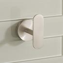Signature Hardware Brushed Nickel Single Robe Hook 