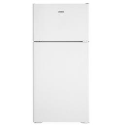 15.6 cu. ft. Top Mount Freezer Refrigerator in White
