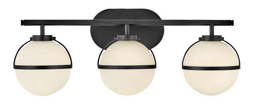 Hinkley Black 5W 3-Light G9 Double Loop Vanity Fixture 