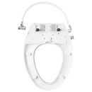 Carraway Two-Piece Skirted Elongated Toilet - ADA Compliant - White 