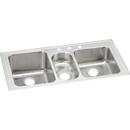 5-Hole 3-Bowl Self-rimming or Drop-in Kitchen Sink in Lustertone