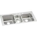 Elkay Lustertone 5-Hole 3-Bowl Self-rimming or Drop-in Kitchen Sink 