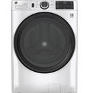 GE® White 32 in. 4.5 cu. ft. Electric Front Load Washer